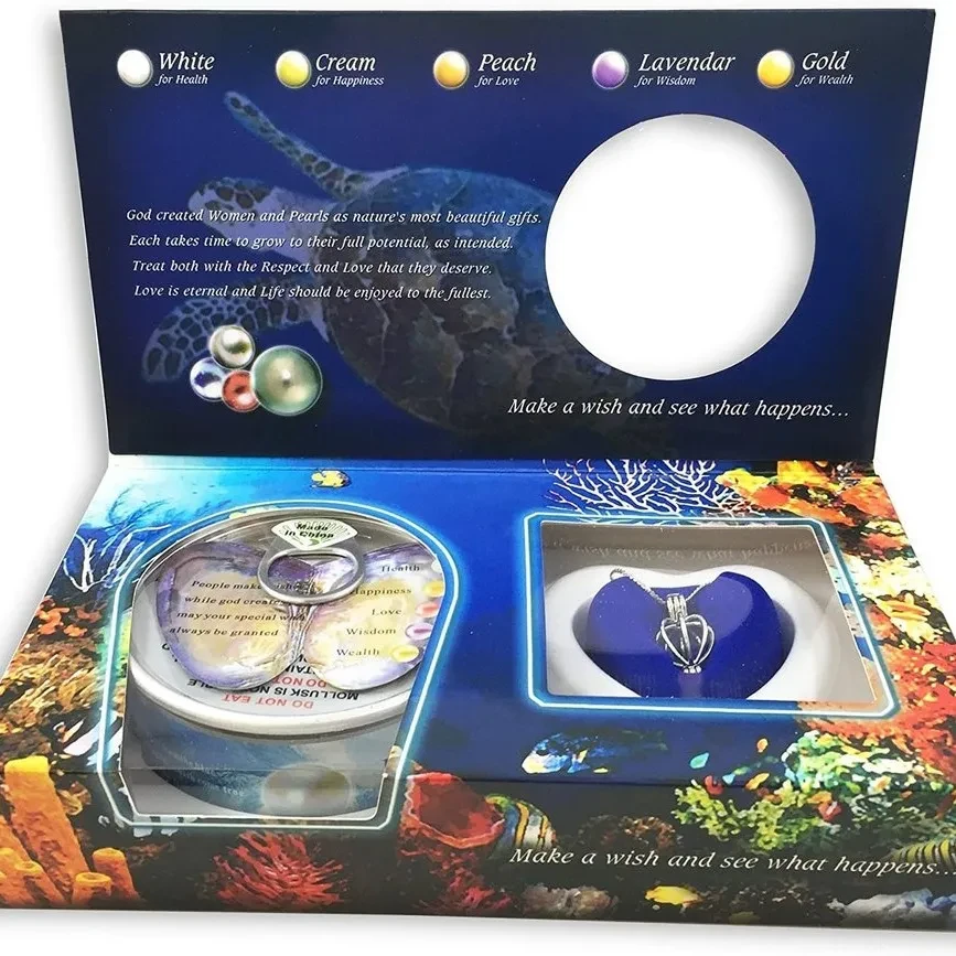 Love Pearl Necklace Gift Box Freshwater Pearl Jewelry - Best Gift For your Partner