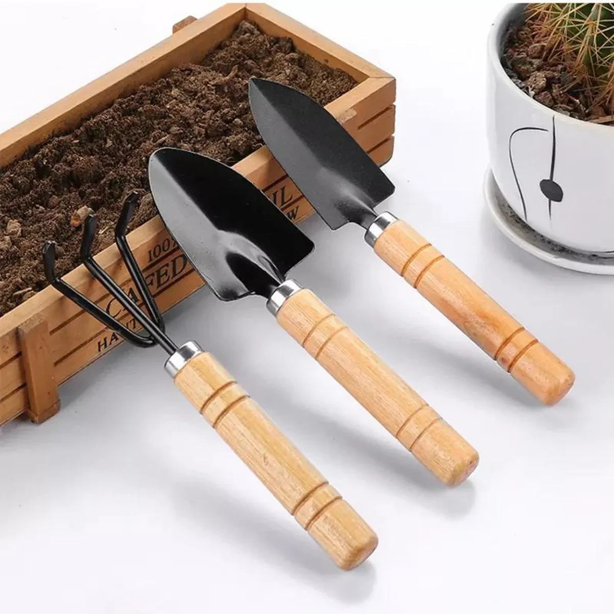 3 pcs Large Garden Tools Set Garden Tools Set - ৩ পিস বড় আকারের গার্ডেন টুল সেট