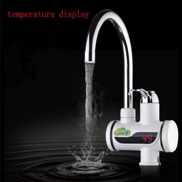Hot Water Tap Digital Wall Without Shower