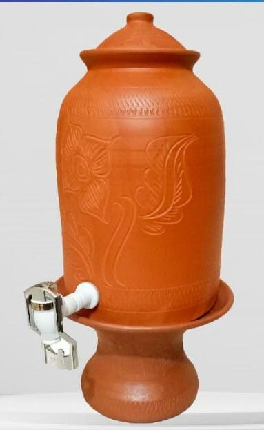 মাটির তৈরি পানির ফিল্টার / জার ( ১০ লিটার )