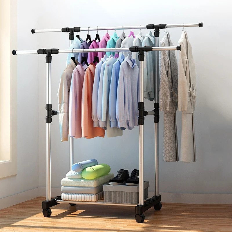 2 Layer Clothing Rack