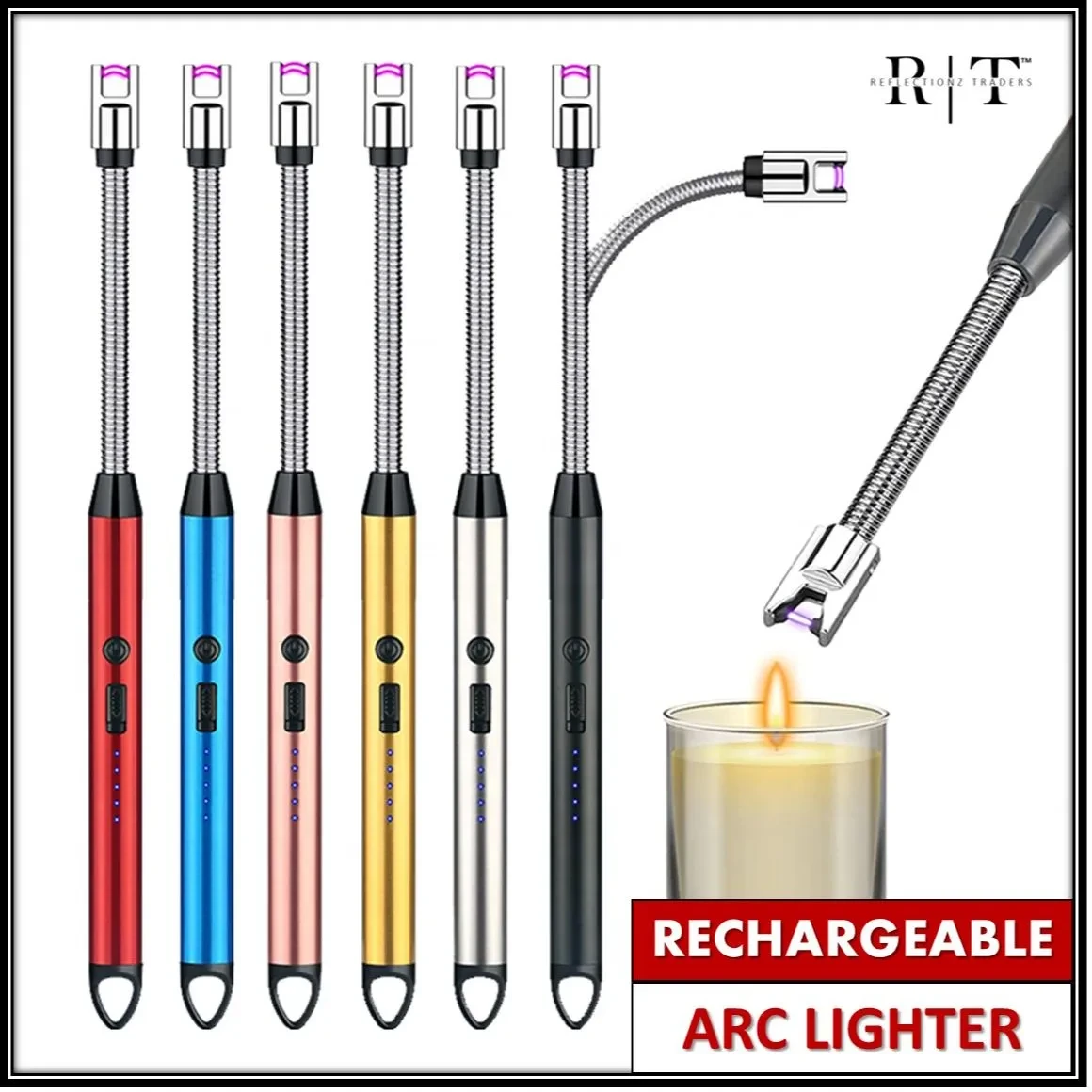 USB Rechargeable Electric Lighter: No Gas, No Problem! (গ্যাস ছাড়াই মুহূর্তের আগুন)